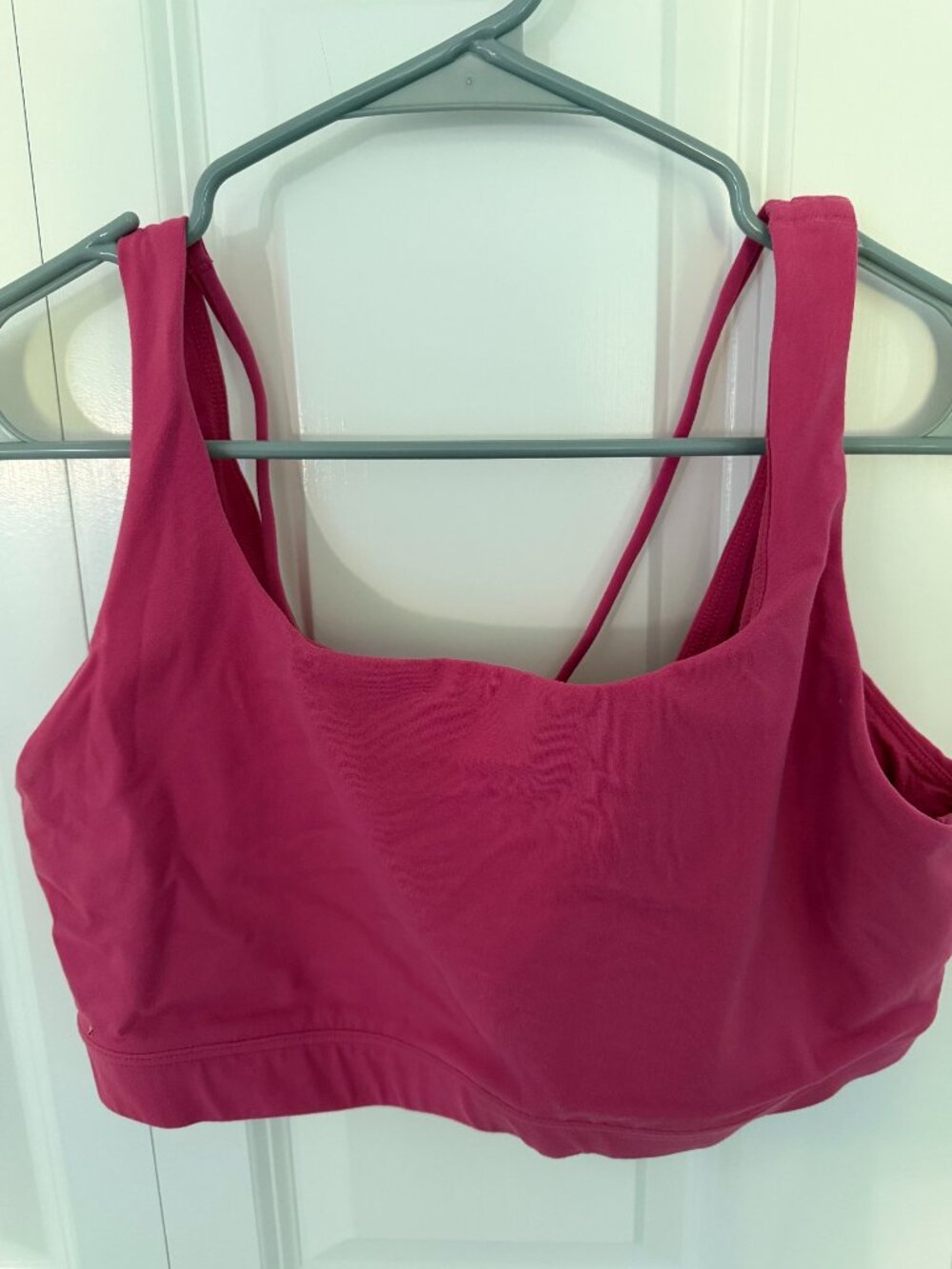Athleta Exhale Sports Bra - Large - Pink